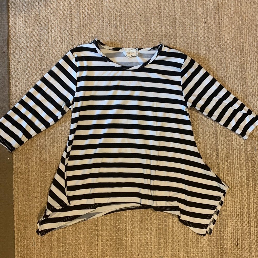 Girls 3/4 sleeve top
